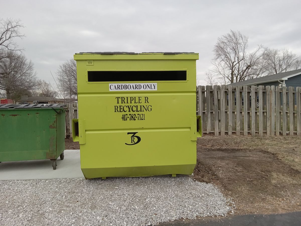 Cardboard Recycling Container